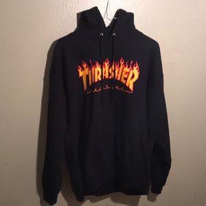 Thrasher Magazine Black Hoodie